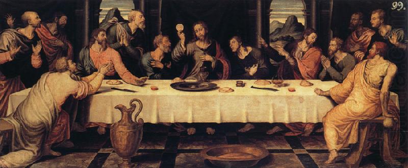 Joan de Joanes Last Supper china oil painting image